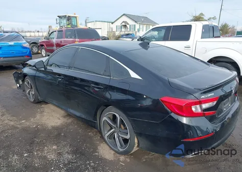 2020 Honda Accord Sport from USA, damaged, VIN 1HGCV1F31LA028380